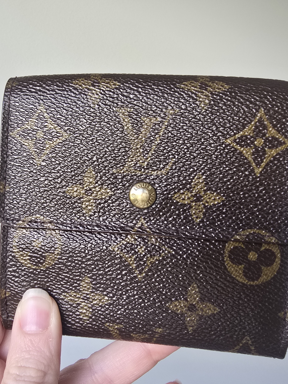 Louis Vuitton Monogram Elise Compact Wallet